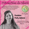 Prêmio Nise da Silveira homenageia a Profa. Debora Foguel