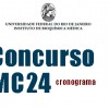 Concurso MC24 – Cronograma