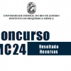 Concurso MC24 – Resultado de Recursos