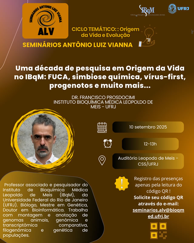 Cartaz de divulgação: ALV de 10/09/2025