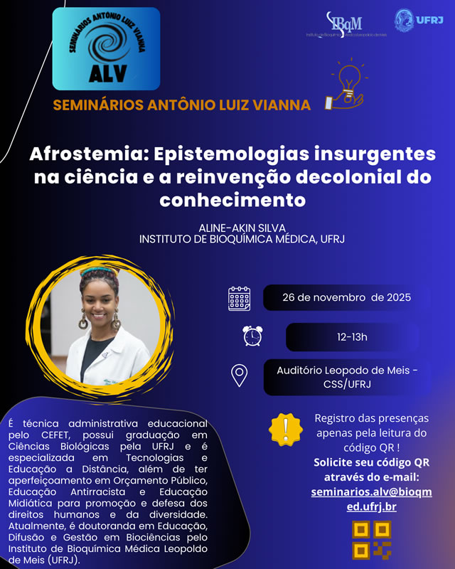 Cartaz de divulgação do ALV