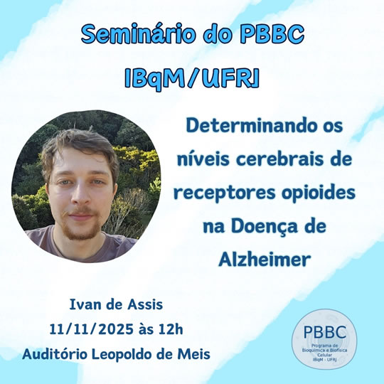 Cartaz de divulgação do seminário do PBBC