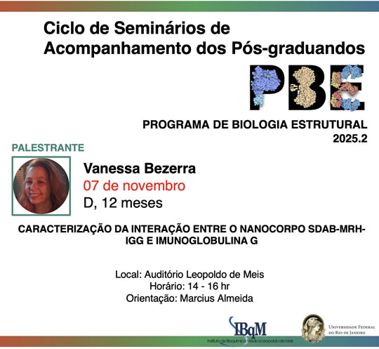 Cartaz de divulgação: Journal do PBE