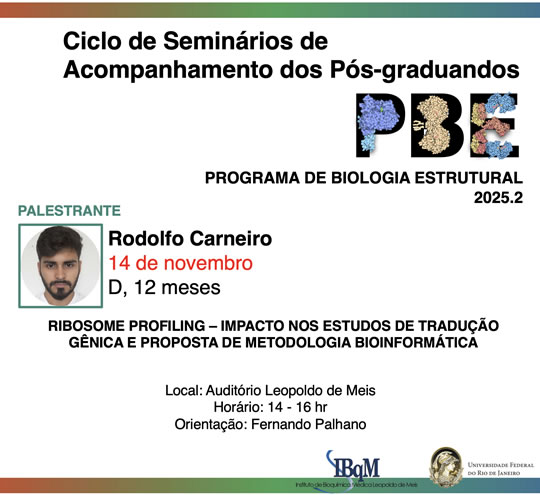 Cartaz de divulgação: Journal do PBE